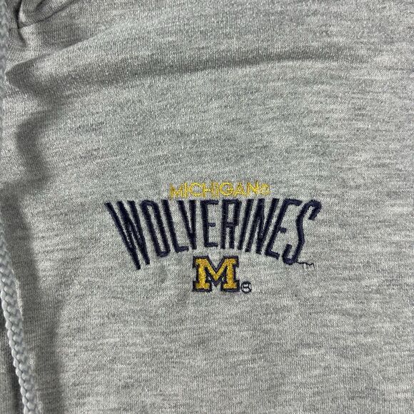 Vintage University Of Michigan Wolverines Full Zip Hoodie Men’s XXL Logo USA 90s - Picture 7 of 9